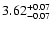 $3.62^{\rm +0.07}_{-0.07}$