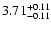 $3.71^{\rm +0.11}_{-0.11}$