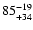 $85^{\rm -19}_{+34}$
