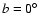 $b=0^\circ $