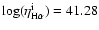$\log(\eta_{{\rm H}\alpha}^{{\rm i}})=41.28$