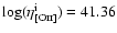$\log(\eta_{[{\rm O}\mathsc{ii}]}^{{\rm i}})=41.36$