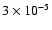 $3\times10^{-5}$