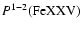 $P^{1-2}({\rm FeXXV})$