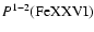 $P^{1-2}({\rm FeXXVI})$