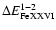 $\Delta E^{1-2}_{{\rm FeXXVI}}$