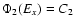 $\Phi_{2}(E_{{x}})=C_{2}$