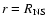 $r=R_{\rm {NS}}$
