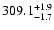 $\rm 309.1^{+1.9}_{-1.7}$