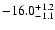 $\rm -16.0^{+1.2}_{-1.1}$