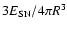 $3E_{\rm SN}/4\pi R^3$