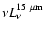 $\nu L_{\nu}^{15~\mu{\rm m}}$