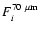 $F^{70~\mu {\rm m}}_{i}$