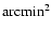 $\rm {arcmin^{2}}$