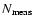 $N_{\rm meas}$