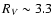 $R_V\sim3.3$