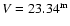$V=23.34^{\rm m}$