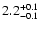 $2.2^{\rm +0.1}_{-0.1}$