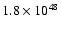 $1.8 \times 10^{48}$