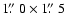 $1\hbox{$.\!\!^{\prime\prime}$ }0\times 1\hbox{$.\!\!^{\prime\prime}$ }5$