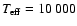 $\ensuremath{\mathit{T}_{\rm eff}} = 10~000$
