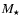 \ensuremath{\mathit{M}_{\star}}