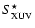$S^\star_{\rm XUV}$