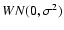 $WN(0,\sigma^2)$