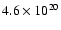 $4.6\times 10^{20}$