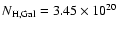 $N_{\rm H,Gal}=3.45\times 10^{20}$