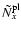 $\tilde{N}^{\rm pl}_x$