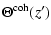 $\displaystyle \Theta^{\rm coh}(z')$