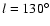$l=130^\circ$