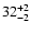 $32^{\rm +2}_{-2}$