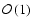 ${\cal O}\left({1}\right)$