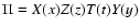 $\Pi = X(x)Z(z)T(t)Y(y)$