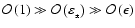 ${\cal O}\left({1}\right) \gg {\cal O}\left({\varepsilon_{_\pm}}\right) \gg {\cal O}\left({\epsilon}\right)$