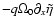 $-q\Omega_0\partial_x\tilde\eta$