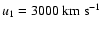 $u_1=3000~\rm{km~s^{-1}}$