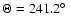 $\Theta =241.2\hbox {$^\circ $ }$