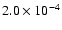 $2.0\times10^{-4}$