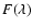$F(\lambda)$