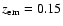 $\emph{z}_{\rm em}=0.15$