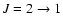 $J=2\rightarrow1$