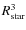 $R^3_{\rm {star}}$