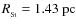 $R_{_{\rm St}} = 1.43~{\rm pc}$