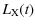 $\displaystyle L_{\rm X}(t)$