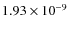 $1.93\times 10^{-9}$