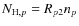 $N_{{\rm H},p}=R_{p2}n_p$