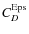 $C_D^{\rm Eps}$